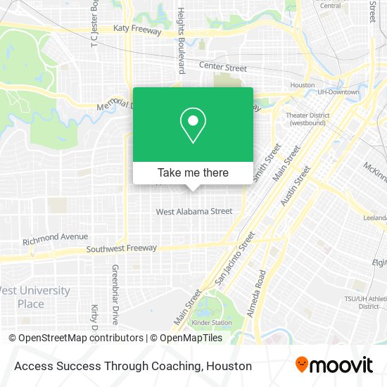 Access Success Through Coaching map