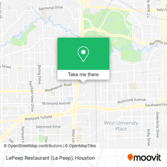 LePeep Restaurant (Le Peep) map