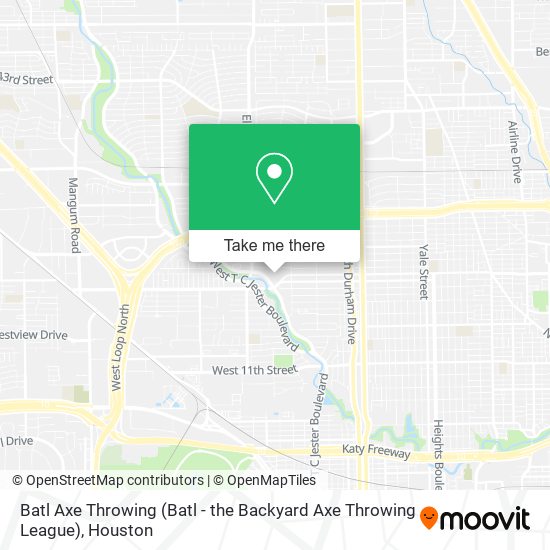 Batl Axe Throwing (Batl - the Backyard Axe Throwing League) map