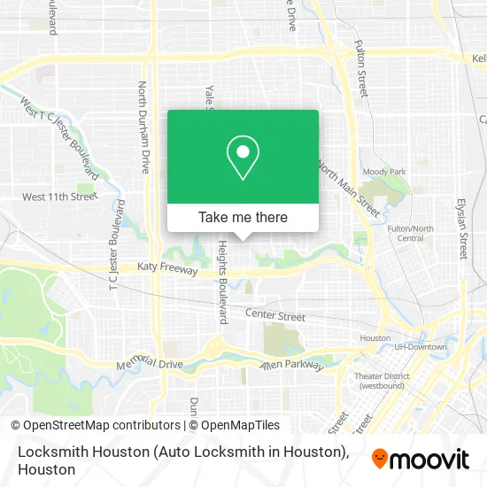Locksmith Houston (Auto Locksmith in Houston) map