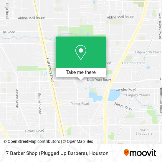 7 Barber Shop (Plugged Up Barbers) map