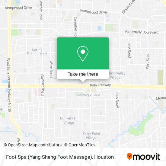 Mapa de Foot Spa (Yang Sheng Foot Massage)