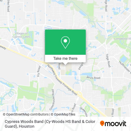 Cypress Woods Band (Cy-Woods HS Band & Color Guard) map