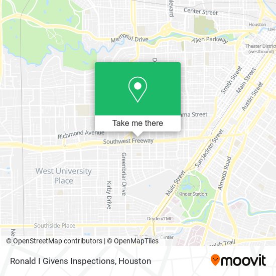 Ronald I Givens Inspections map