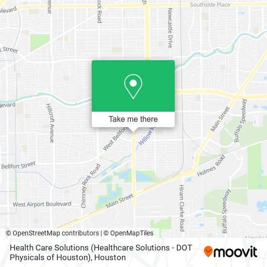 Health Care Solutions (Healthcare Solutions - DOT Physicals of Houston) map