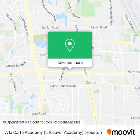 A la Carte Academy (Lifesaver Academy) map