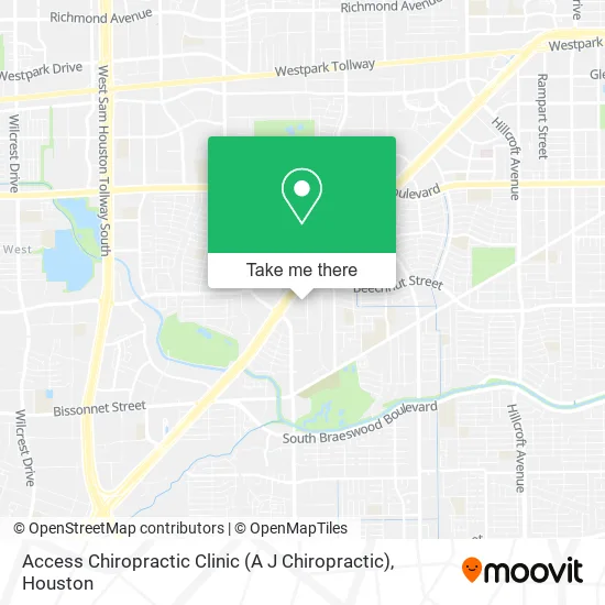 Access Chiropractic Clinic (A J Chiropractic) map