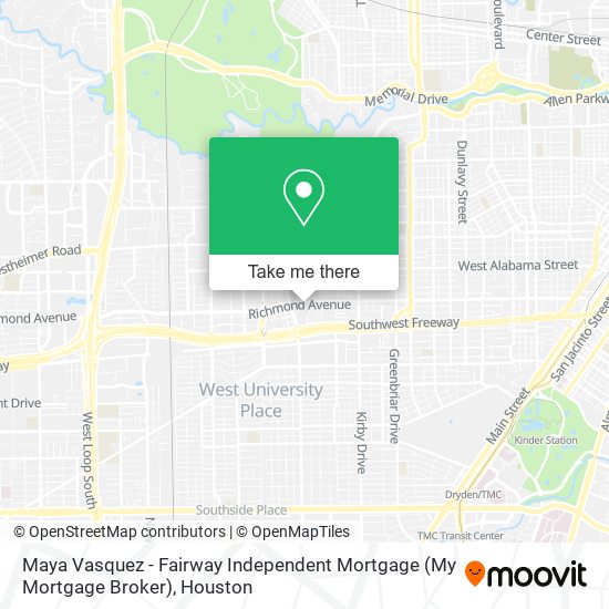 Maya Vasquez - Fairway Independent Mortgage (My Mortgage Broker) map