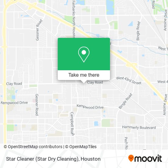 Mapa de Star Cleaner (Star Dry Cleaning)