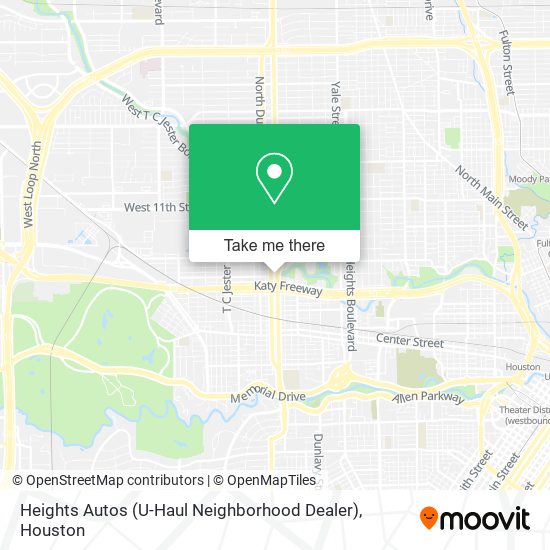 Heights Autos (U-Haul Neighborhood Dealer) map