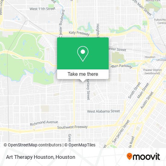 Art Therapy Houston map