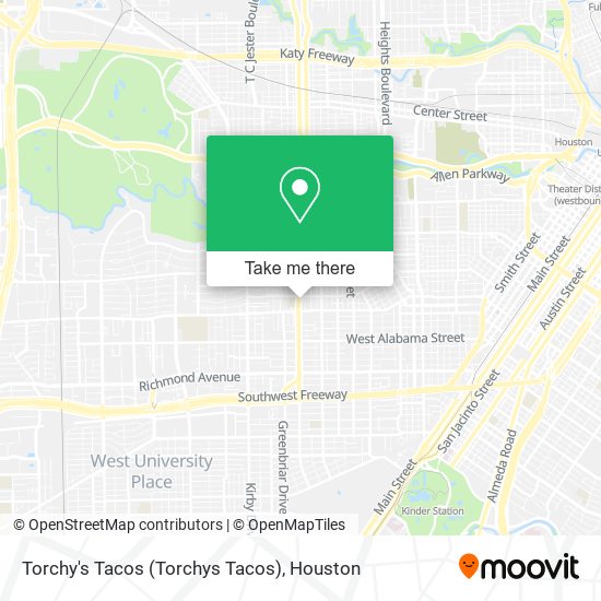 Mapa de Torchy's Tacos (Torchys Tacos)