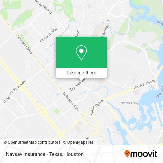 Navsav Insurance - Texas map
