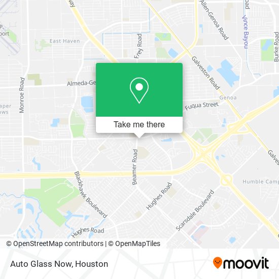 Auto Glass Now map