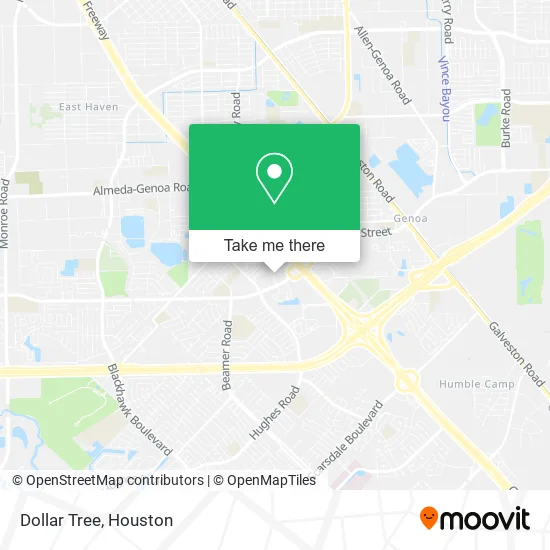 Mapa de Dollar Tree