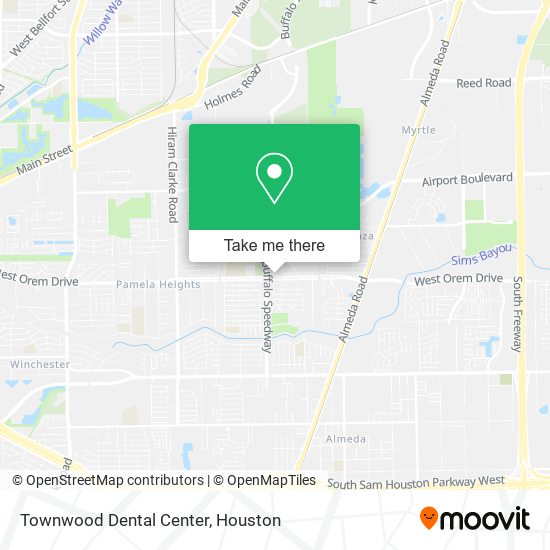 Townwood Dental Center map