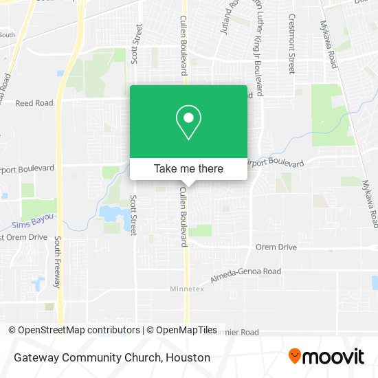 Gateway Community Church map