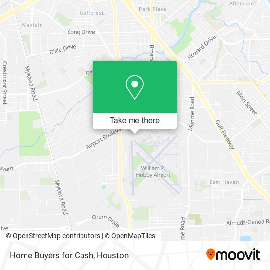 Mapa de Home Buyers for Cash