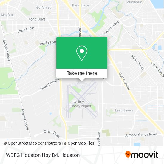 WDFG Houston Hby D4 map