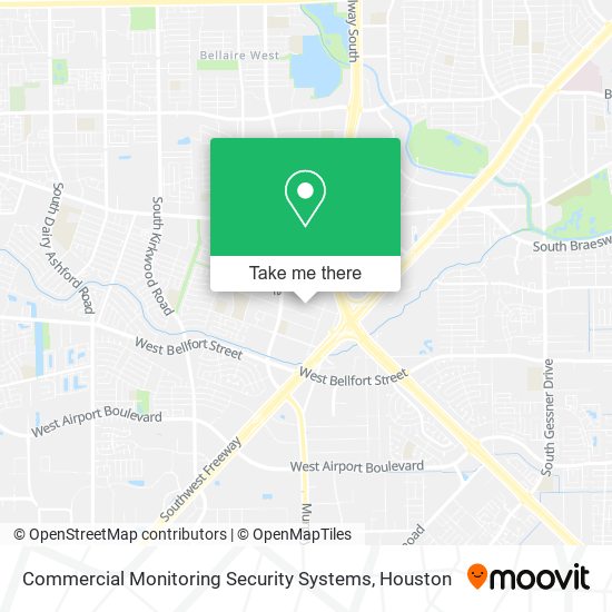 Commercial Monitoring Security Systems map