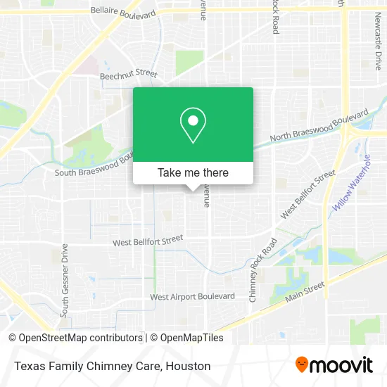 Texas Family Chimney Care map