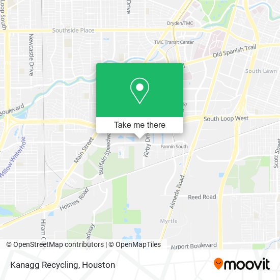 Kanagg Recycling map