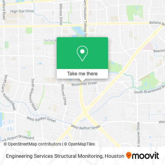 Engineering Services Structural Monitoring map