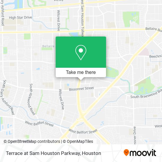 Mapa de Terrace at Sam Houston Parkway