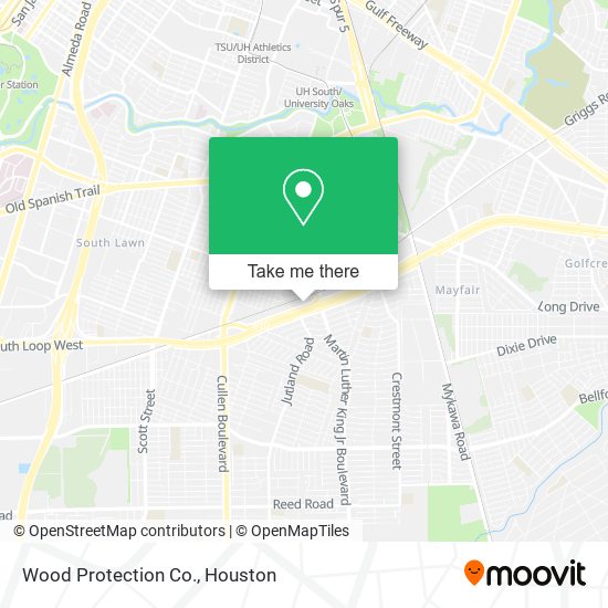 Mapa de Wood Protection Co.