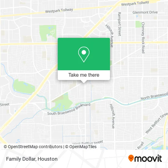 Family Dollar map