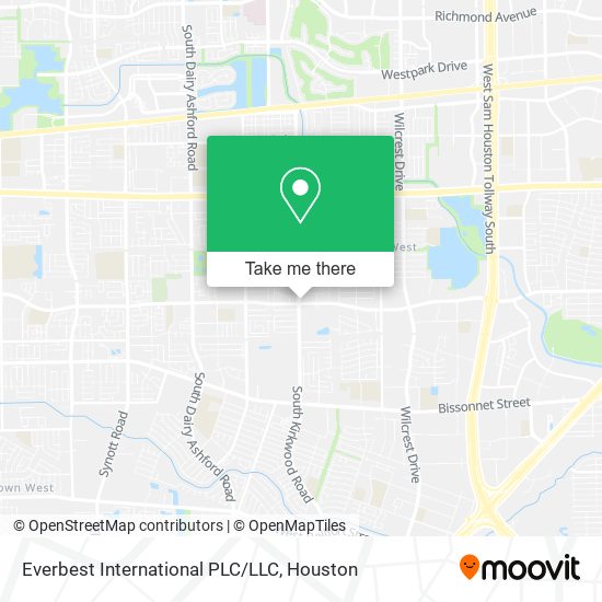 Mapa de Everbest International PLC/LLC