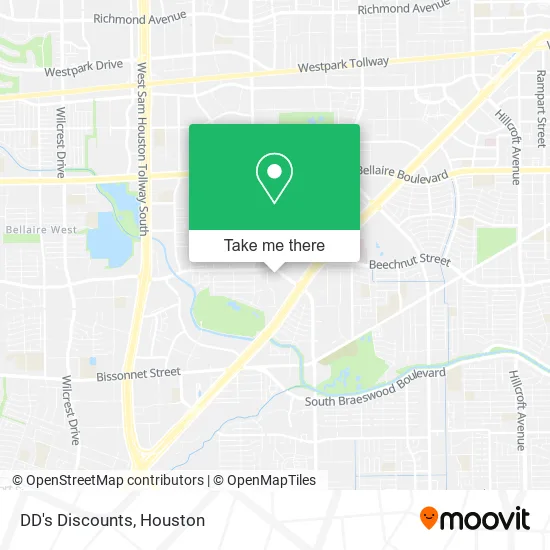 DD's Discounts map