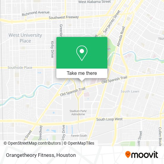 Orangetheory Fitness map