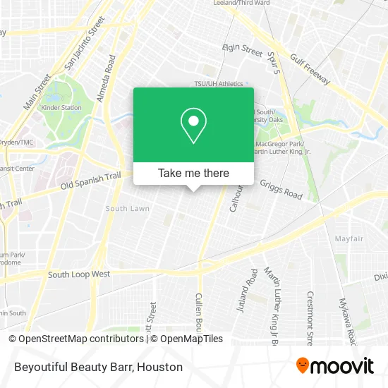 Mapa de Beyoutiful Beauty Barr