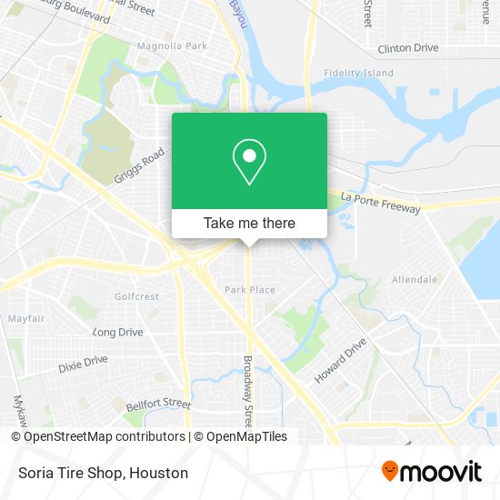 Soria Tire Shop map