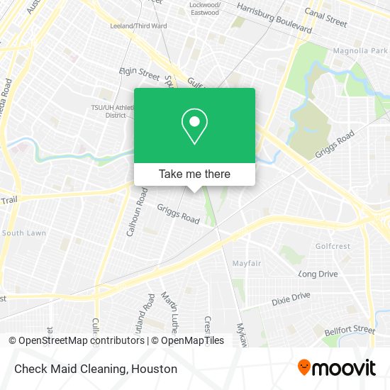 Mapa de Check Maid Cleaning