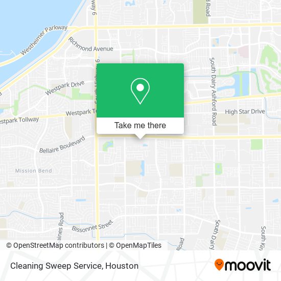 Cleaning Sweep Service map