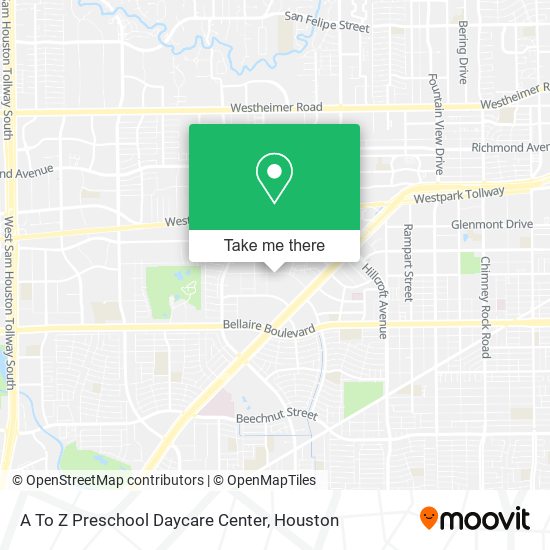 A To Z Preschool Daycare Center map