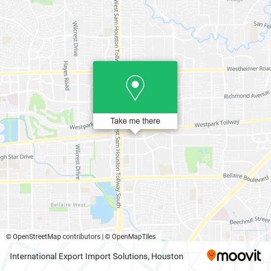 Mapa de International Export Import Solutions