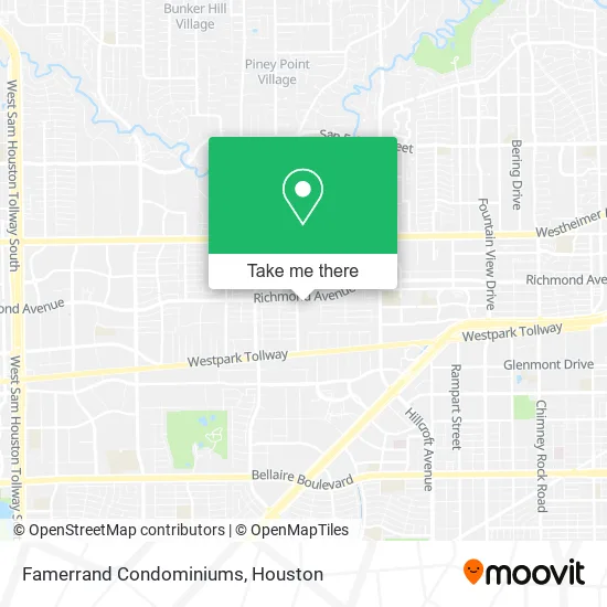 Famerrand Condominiums map