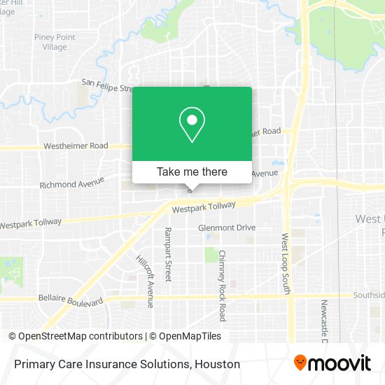 Primary Care Insurance Solutions map