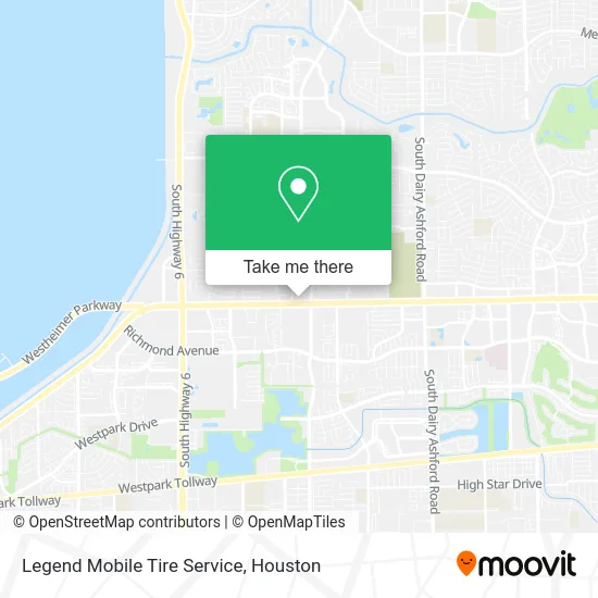 Legend Mobile Tire Service map