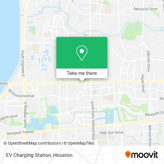 Mapa de EV Charging Station