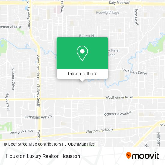 Houston Luxury Realtor map