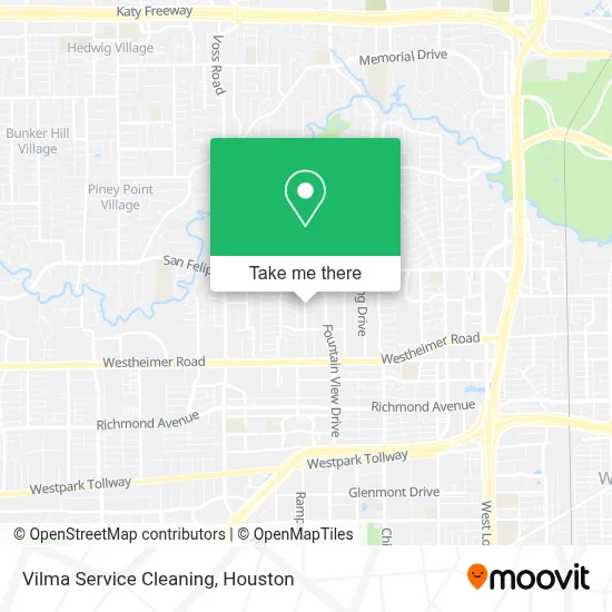Vilma Service Cleaning map