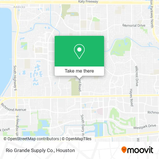 Rio Grande Supply Co. map