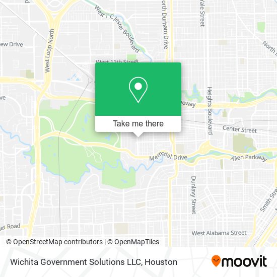 Mapa de Wichita Government Solutions LLC