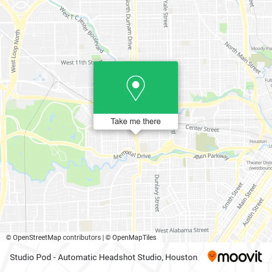 Studio Pod - Automatic Headshot Studio map
