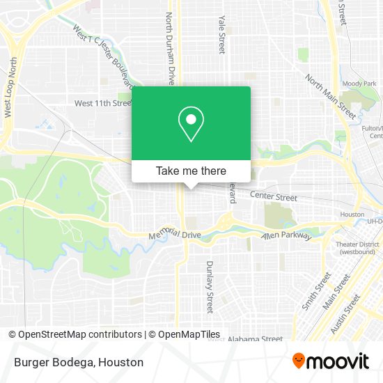 Burger Bodega map