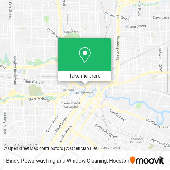 Mapa de Bino's Powerwashing and Window Cleaning